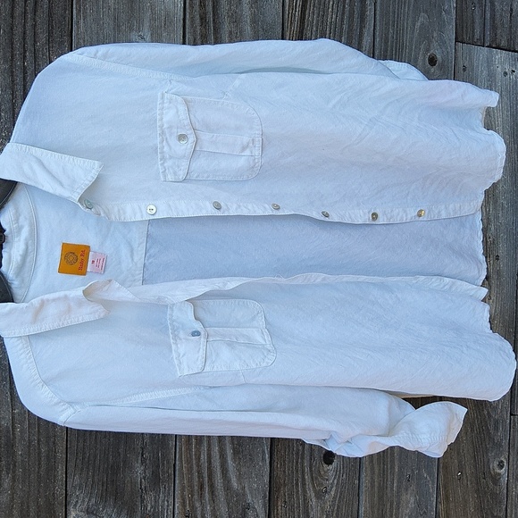 Ruby Rd. White Button Down Blouse Size 18 - Picture 10 of 10